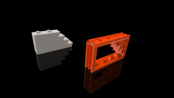 Concrete block mould - Stairs