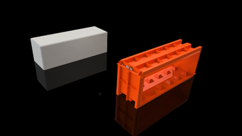 Concrete block mould - Flat