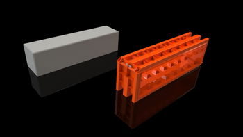 Concrete block mould - Flat