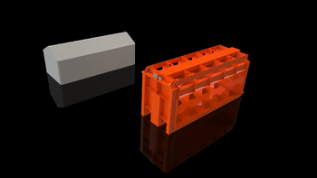 Concrete block mould - Top