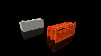 Concrete block mould - Arc