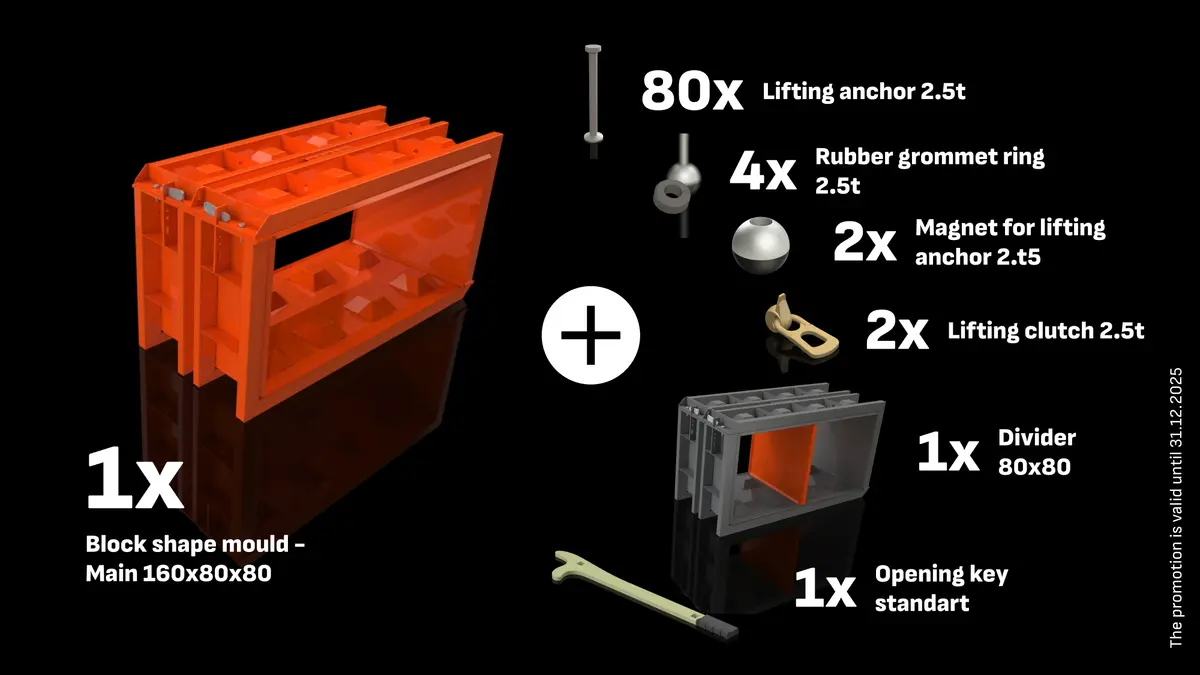 Starter Pack Bundle 160x80x80